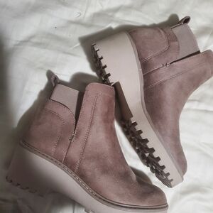 DV by Dolce Vita Taupe Ankle Booties